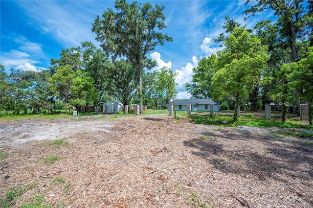 2633 Keysville Dr, Lithia, FL 33547 - view of yard featuring a storage shed