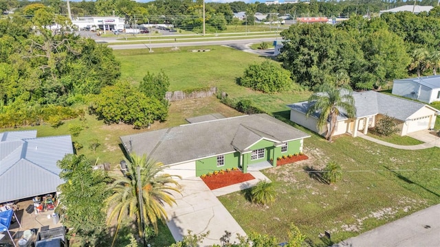 4515 Starfish Ave, Sebring, FL 33870 - drone / aerial view of a tree filled landscape