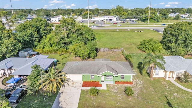 4515 Starfish Ave, Sebring, FL 33870 - view of subject property featuring a tree filled landscape