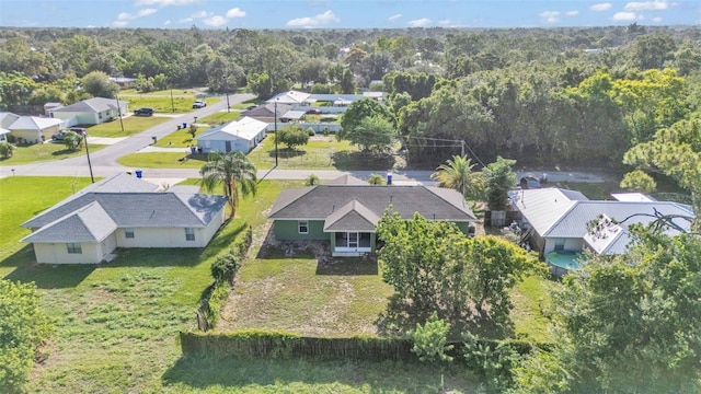 4515 Starfish Ave, Sebring, FL 33870 - aerial perspective of suburban area with a forest