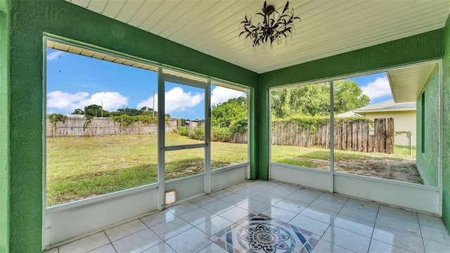 4515 Starfish Ave, Sebring, FL 33870 - unfurnished sunroom featuring plenty of natural light