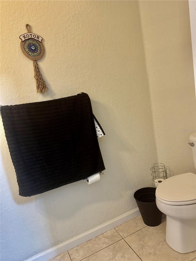 4665 SW 40th Pl, Ocala, FL 34474 - bathroom view of toilet and baseboards
