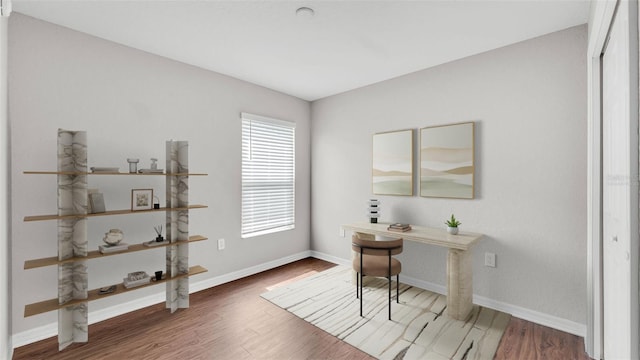 4143 Red Fern Ln, Lakeland, FL 33811 - office space featuring wood finished floors and baseboards