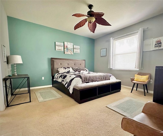 13303 Moss Park Ridge Dr, Orlando, FL 32832 - bedroom featuring carpet floors and a ceiling fan