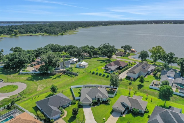 122 Amber Blvd, Auburndale, FL 33823 - aerial view of residential area featuring a nearby body of water