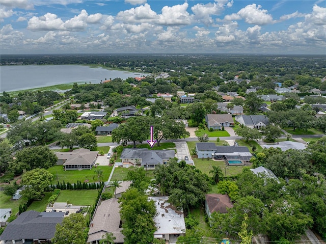 2213 Woodbine Ave, Lakeland, FL 33803 - aerial view of residential area with a nearby body of water