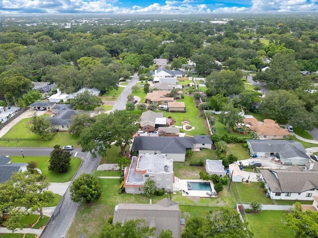 207 W Maxwell St, Lakeland, FL 33803 - aerial overview of property's location with nearby suburban area
