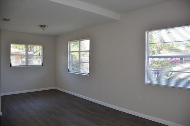 132 Mckean St Unit A, B, Auburndale, FL 33823 - empty room featuring dark wood-style floors and baseboards