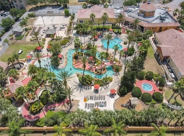 243 Palermo St, Davenport, FL 33897 - aerial view of a pool area