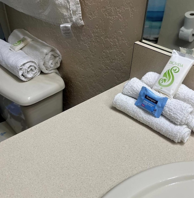 243 Palermo St, Davenport, FL 33897 - bathroom view of a textured wall
