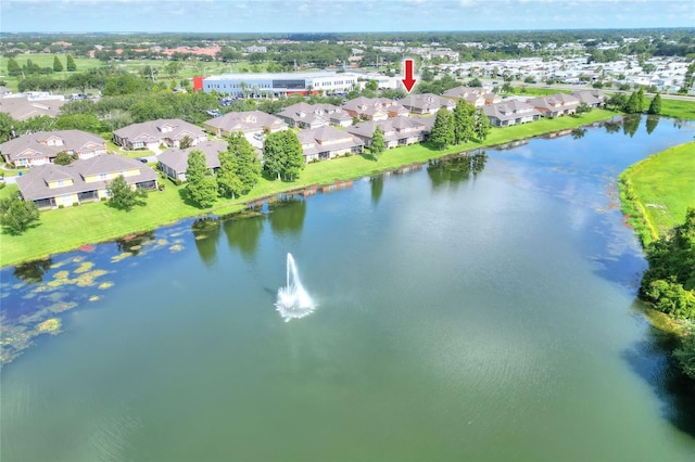 2929 Mission Lakes Dr Unit 10, Lakeland, FL 33803 - aerial perspective of suburban area featuring a large body of water