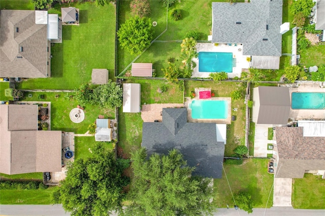 310 Keystone Rd, Auburndale, FL 33823 - bird's eye view of a pool area