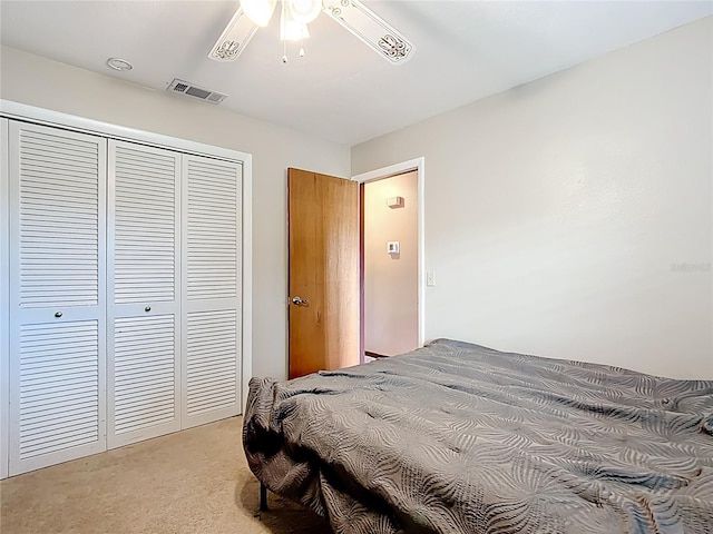 310 Keystone Rd, Auburndale, FL 33823 - bedroom featuring light colored carpet and a closet