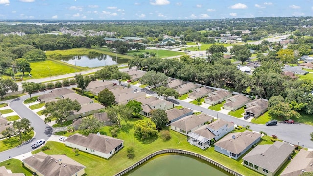 4445 Pebble Pointe Dr, Lakeland, FL 33813 - aerial view of residential area with a large body of water
