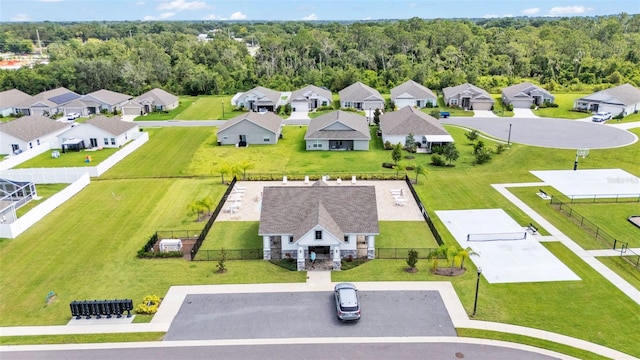 1095 Woodland Oaks Dr, Lakeland, FL 33813 - aerial perspective of suburban area