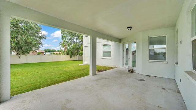 1095 Woodland Oaks Dr, Lakeland, FL 33813 - view of patio / terrace with french doors