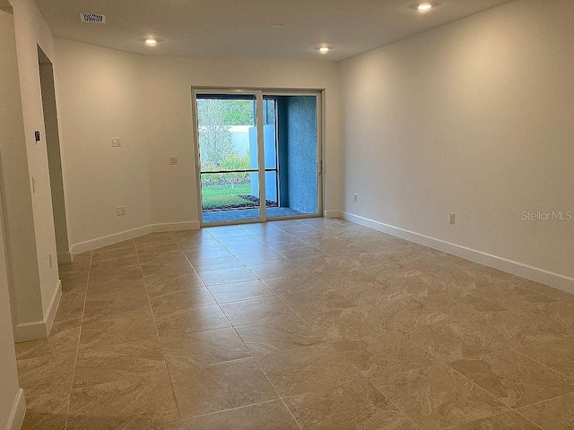 26005 Bimini Sands Ct, Englewood, FL 34223 - unfurnished room featuring recessed lighting and baseboards
