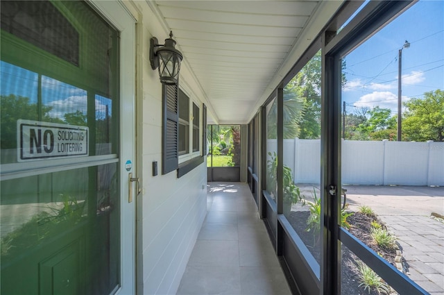1231 Melville Ave, Lakeland, FL 33805 - view of unfurnished sunroom