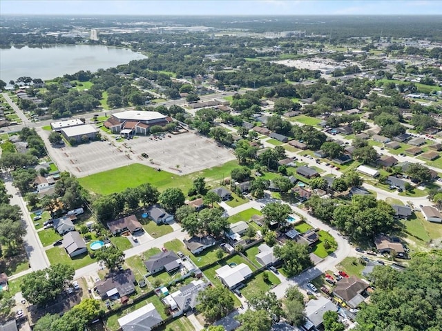 3063 Lantana Cir, Auburndale, FL 33823 - aerial overview of property's location featuring a large body of water