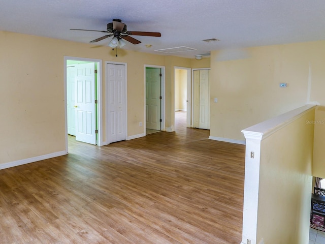 1911 Wind Meadows Dr, Bartow, FL 33830 - unfurnished room with light wood finished floors and a ceiling fan