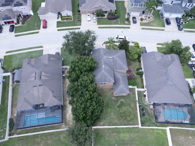 1911 Wind Meadows Dr, Bartow, FL 33830 - aerial view of residential area featuring a pool