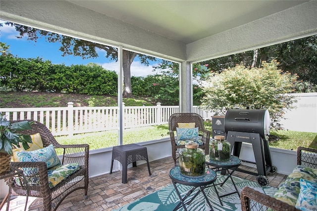 11607 Hammocks Glade Dr, Riverview, FL 33569 - view of sunroom / solarium