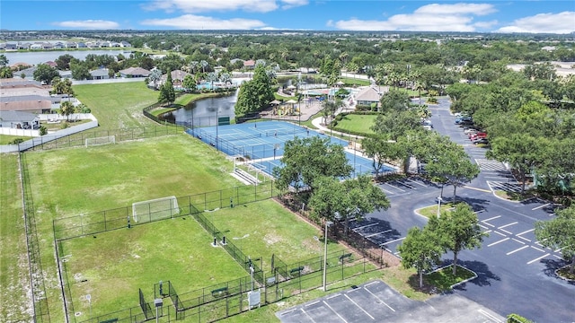 11607 Hammocks Glade Dr, Riverview, FL 33569 - bird's eye view of a large body of water