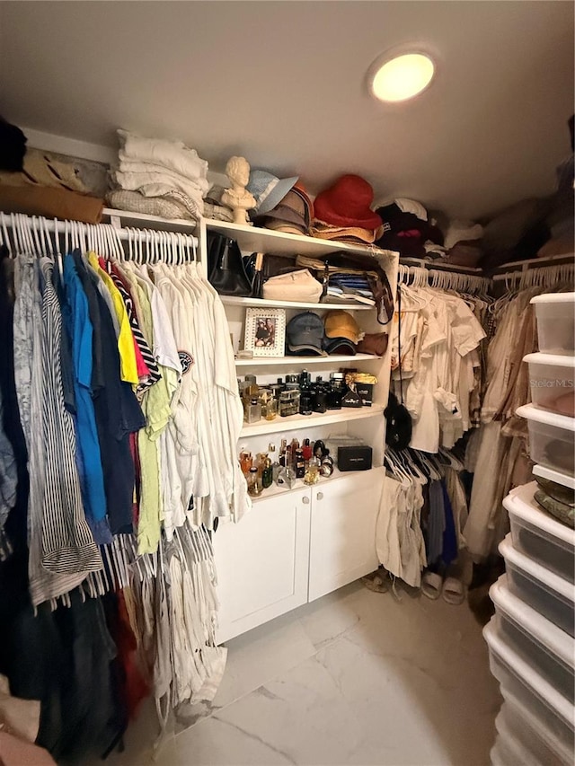 1302 W 8th St, Lakeland, FL 33805 - spacious closet with marble finish floors