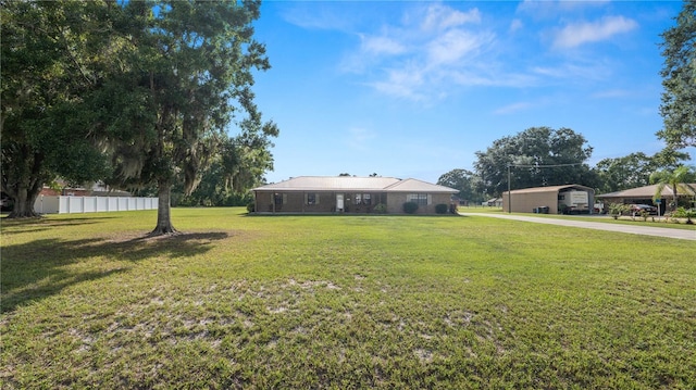 6504 Hereford Dr, Lakeland, FL 33810 - view of yard