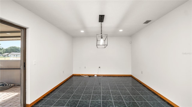 6504 Hereford Dr, Lakeland, FL 33810 - spare room with recessed lighting and baseboards