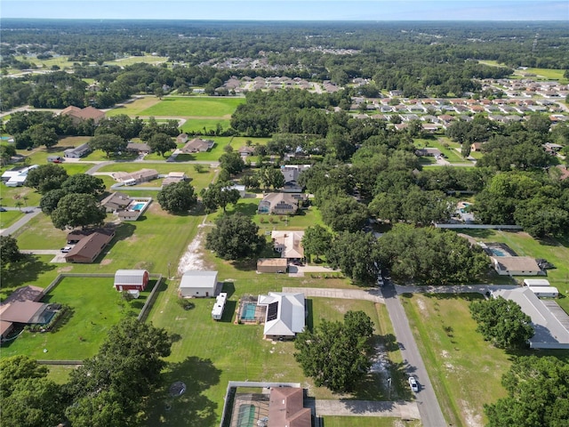 6504 Hereford Dr, Lakeland, FL 33810 - aerial view of property and surrounding area with nearby suburban area
