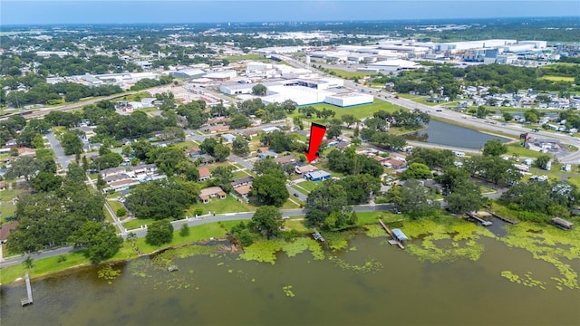 735 Virginia Ave, Auburndale, FL 33823 - aerial view of property's location featuring a large body of water