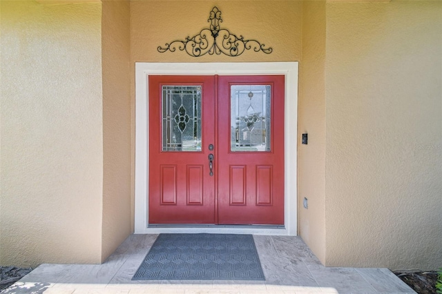 1933 Griffin Trl, Bartow, FL 33830 - property entrance featuring stucco siding