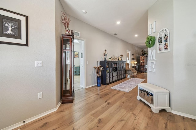 1933 Griffin Trl, Bartow, FL 33830 - corridor featuring light wood-style floors and recessed lighting