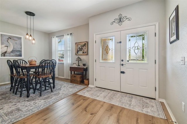 1933 Griffin Trl, Bartow, FL 33830 - entryway with wood finished floors and baseboards