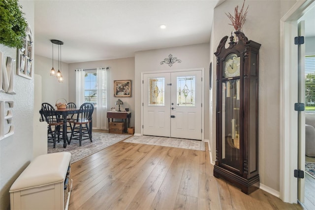1933 Griffin Trl, Bartow, FL 33830 - foyer featuring light wood finished floors and baseboards