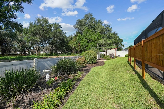 1933 Griffin Trl, Bartow, FL 33830 - fenced backyard with a storage unit