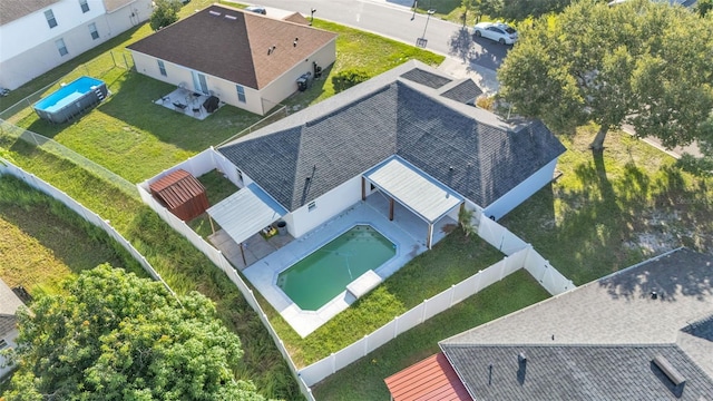 3917 NW Warbler Dr, Winter Haven, FL 33880 - view of subject property featuring a pool