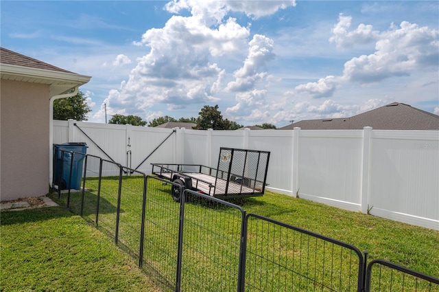 702 Country Walk Cv, Eagle Lake, FL 33839 - fenced backyard featuring a gate