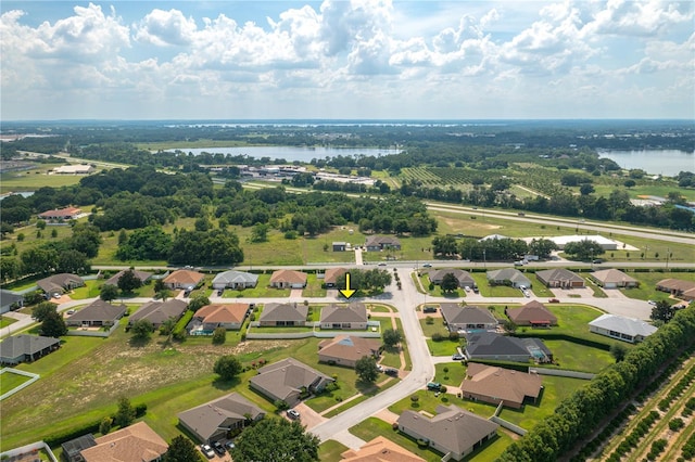 702 Country Walk Cv, Eagle Lake, FL 33839 - view of property location featuring a large body of water and nearby suburban area