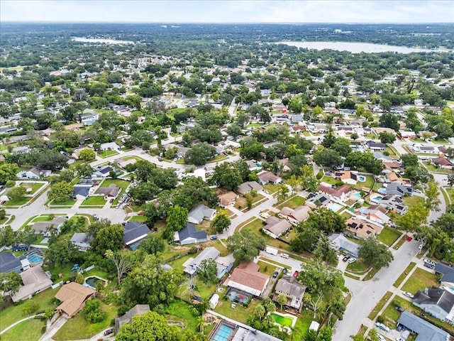 512 Hilldale Rd, Brandon, FL 33510 - aerial overview of property's location featuring a large body of water and nearby suburban area