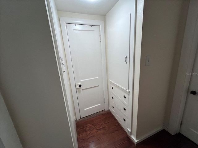 1319 Florida Ave, Saint Cloud, FL 34769 - hall featuring dark wood-style flooring