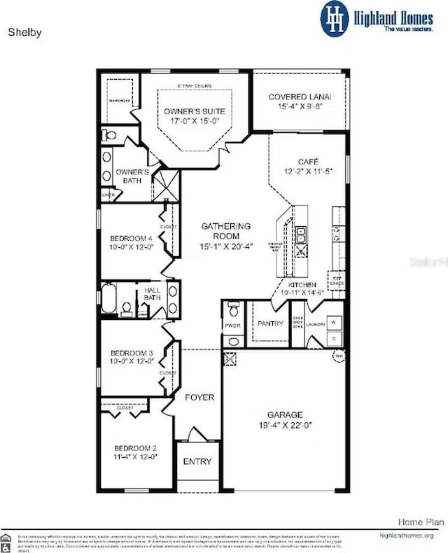 4510 Rapallo Ave, Winter Haven, FL 33884 - view of property floor plan