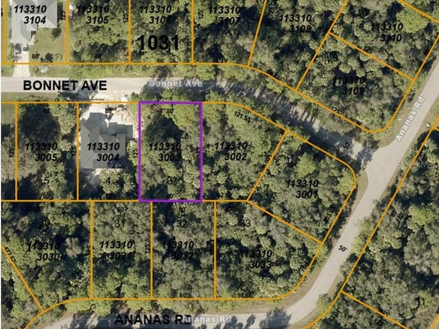 LOT3 Bonnet Ave, North Port FL, 34288 land for sale