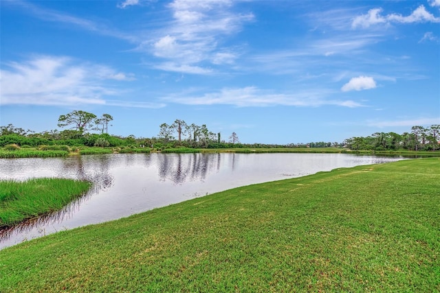 property view of water