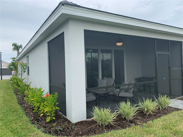 exterior space with a patio area