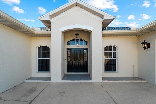 view of entrance to property