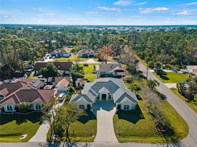 view of aerial view