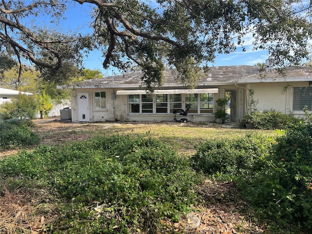 view of rear view of house