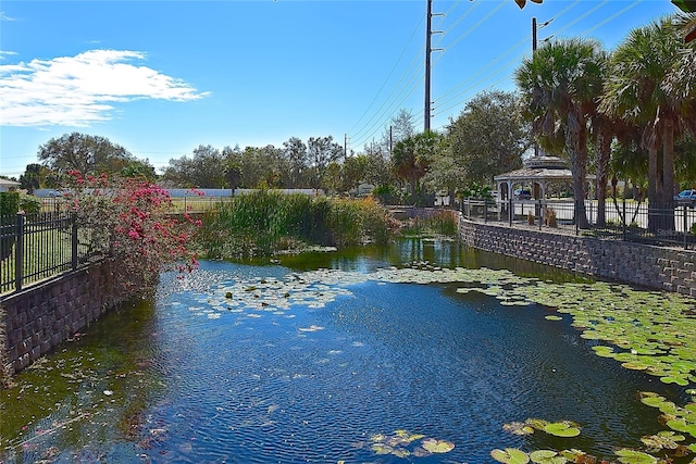 view of water view